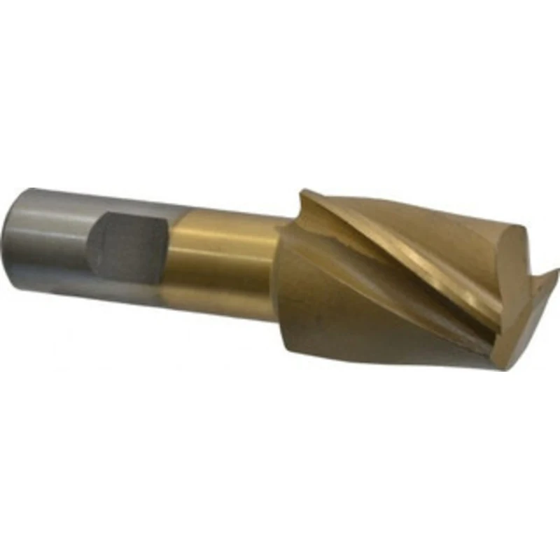 Value Collection 1-1/4, 1-5/8 LOC, 3/4 Shank Diam, 3-7/8 OAL, 2 Flute, High Speed Steel Square End Mill Single End, T...